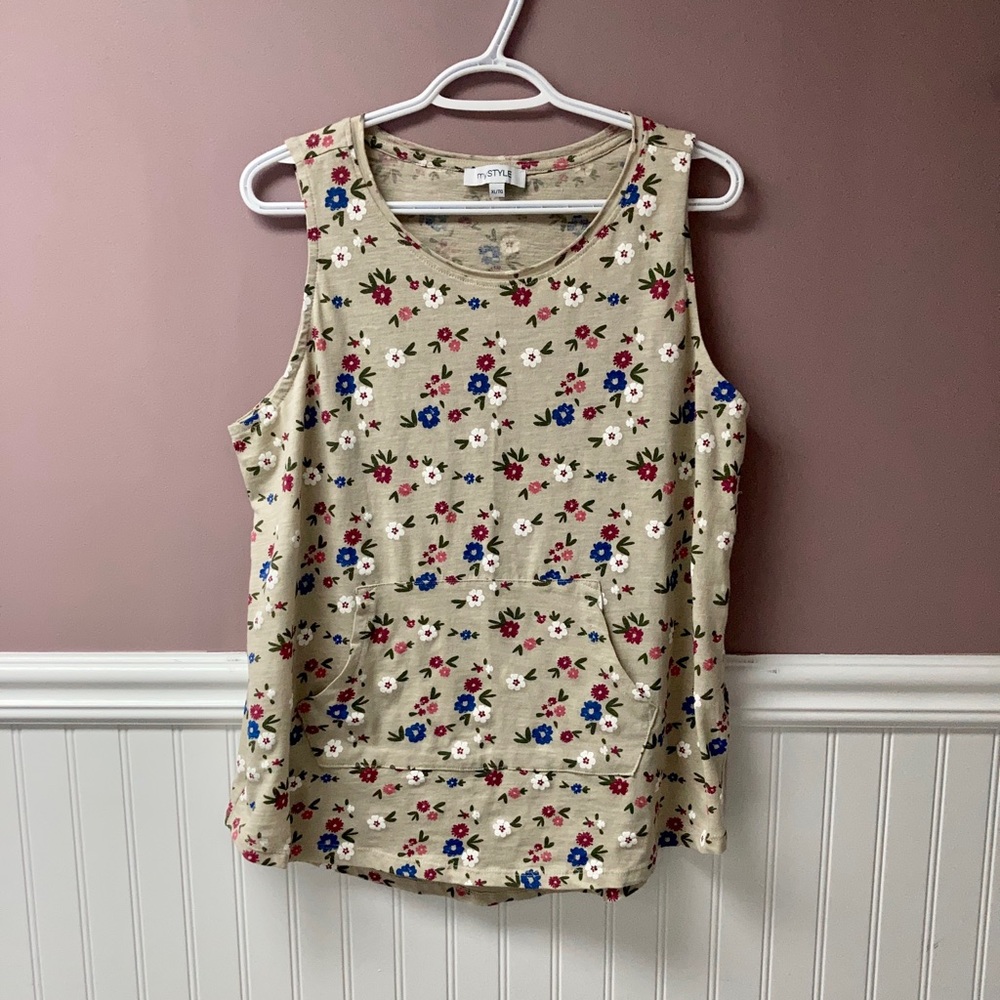 MyStyle floral tank top